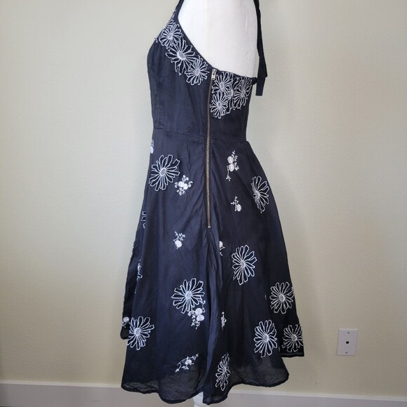 Anthropologie Odille Archival Collection: Daisy Dress Cotton Size 10 tulle skirt - Picture 11 of 16